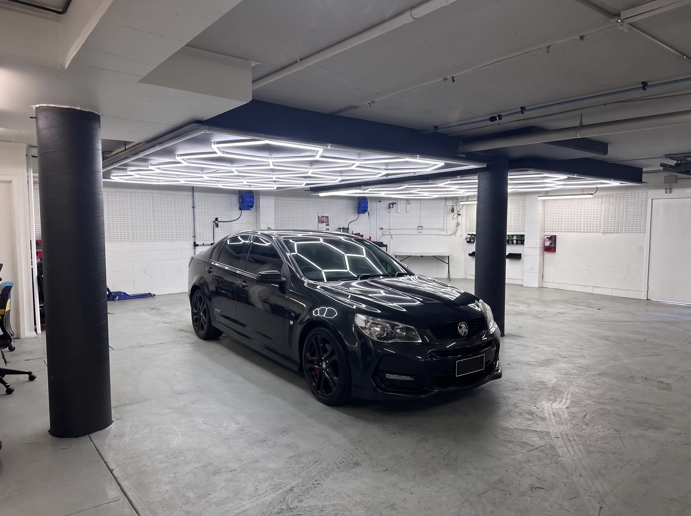 Performance sedan detailed at CBS Automotive Detailing in West Ryde