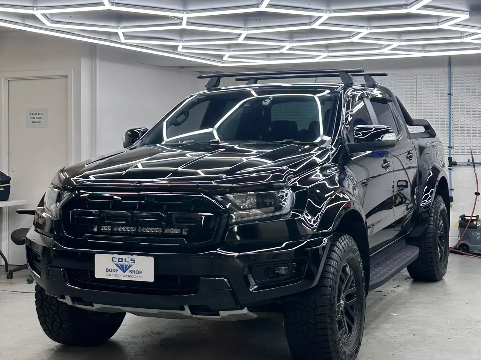 Ford Ranger detailed indoors at CBS Automotive Detailing, West Ryde