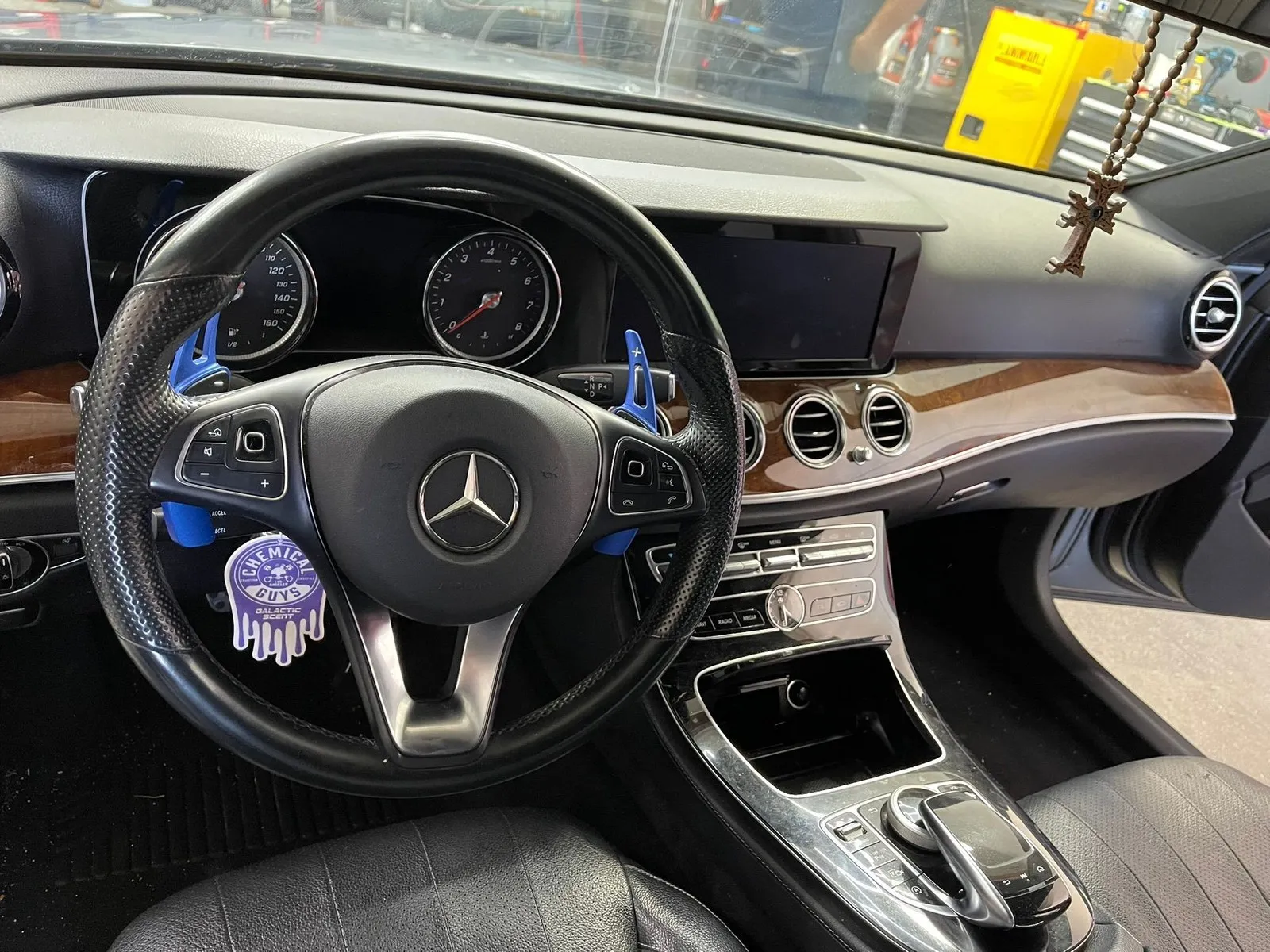Mercedes-Benz E-Class interior detailed at Chinto Auto Detailing, Northridge
