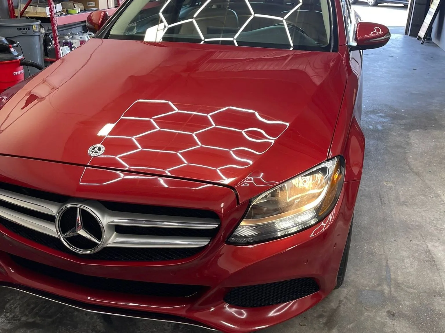 Mercedes-Benz C-Class detailed at Chinto Auto Detailing, Northridge