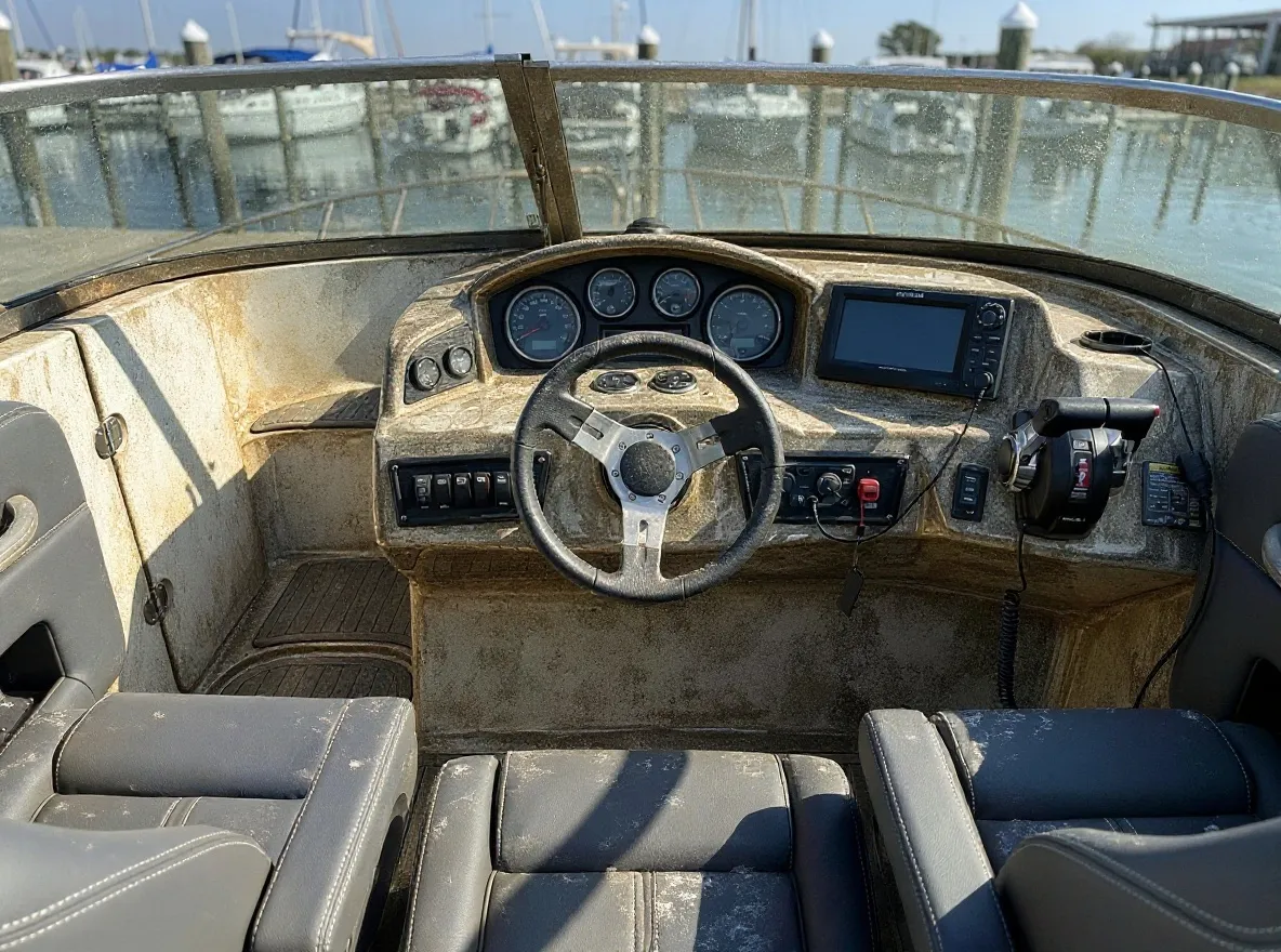 Before Boat Detailing