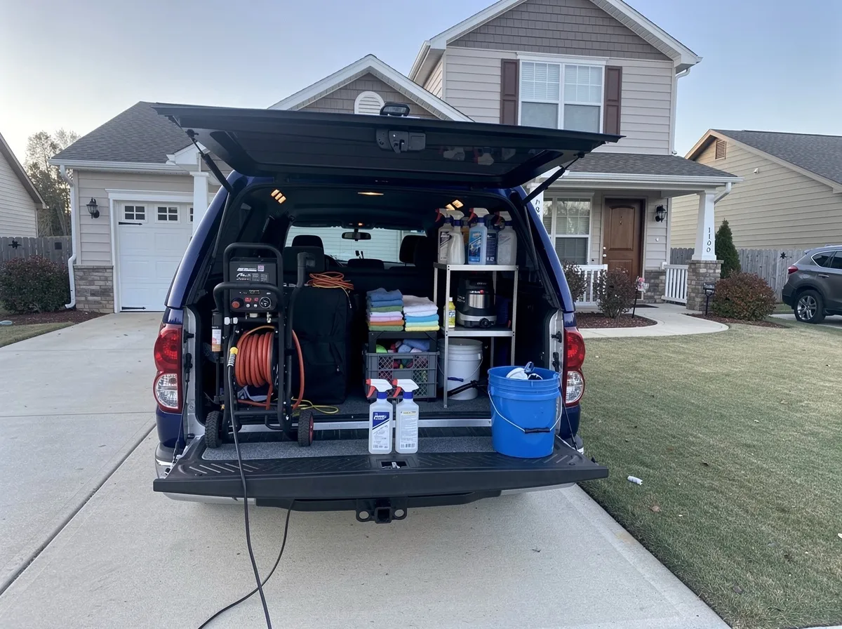 John from Crystal Clear Mobile Detail