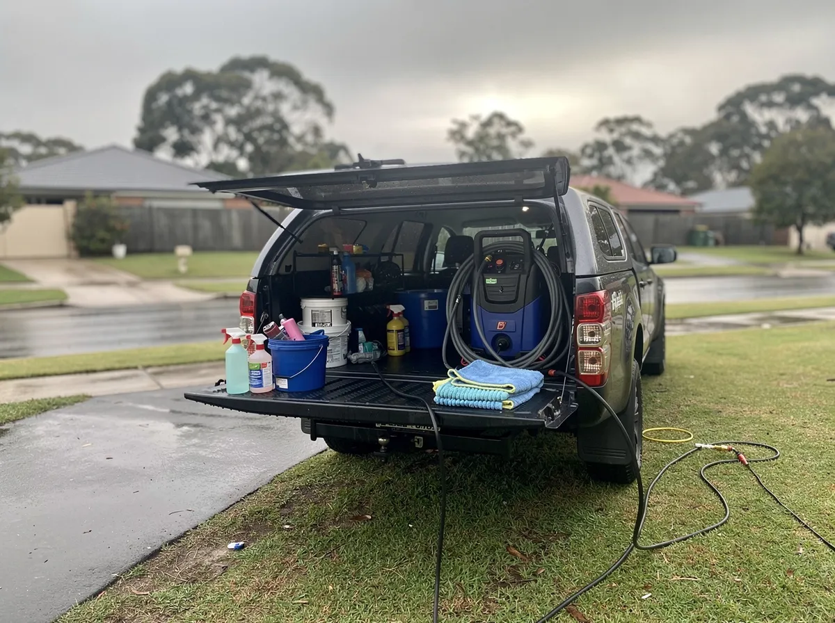 the owner from Domain E2E Detailing