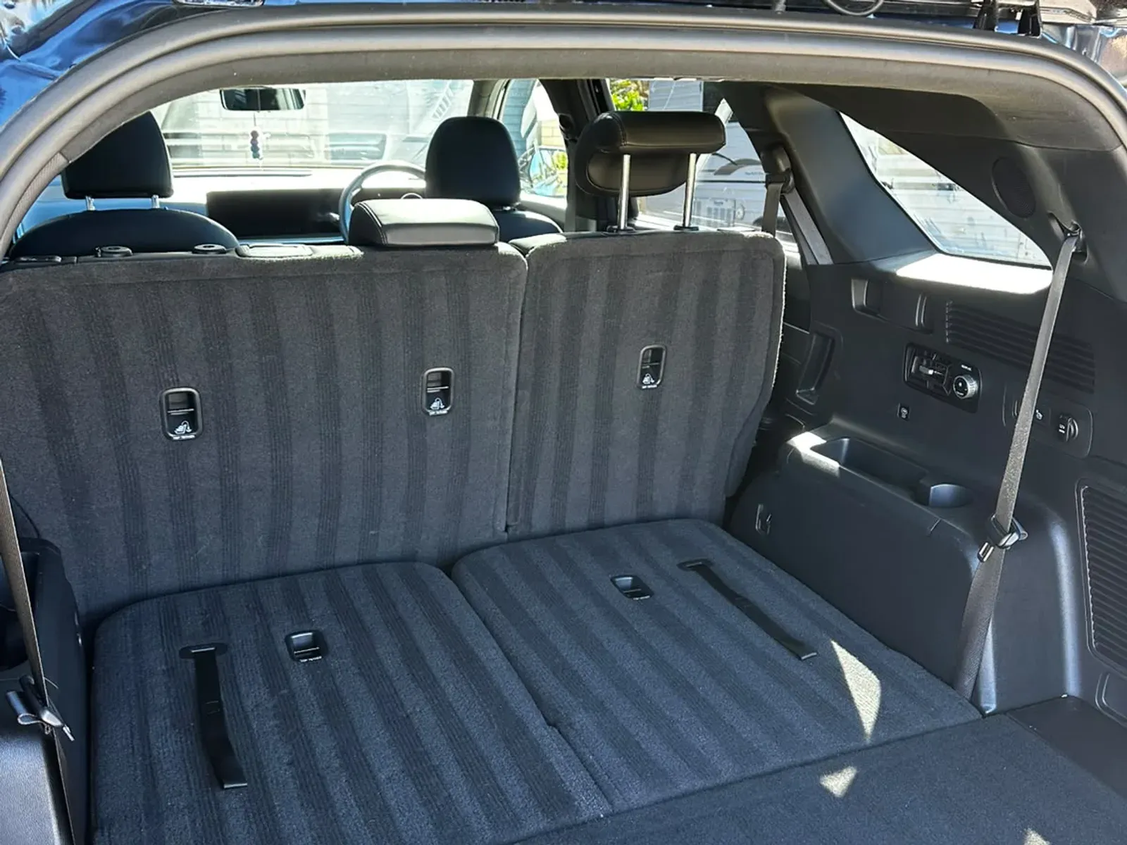 Cargo area cleaned during a full interior detail in Grafton
