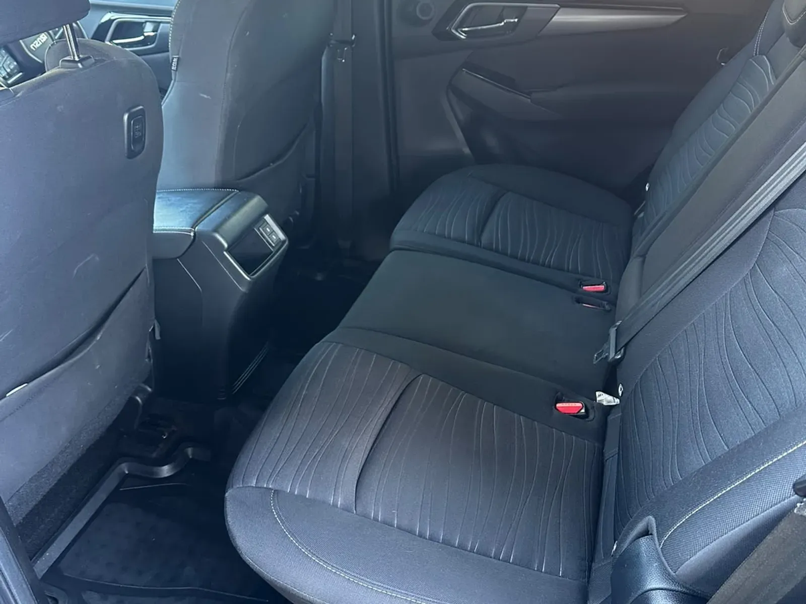 Rear seats after an interior detail, Clarence Valley