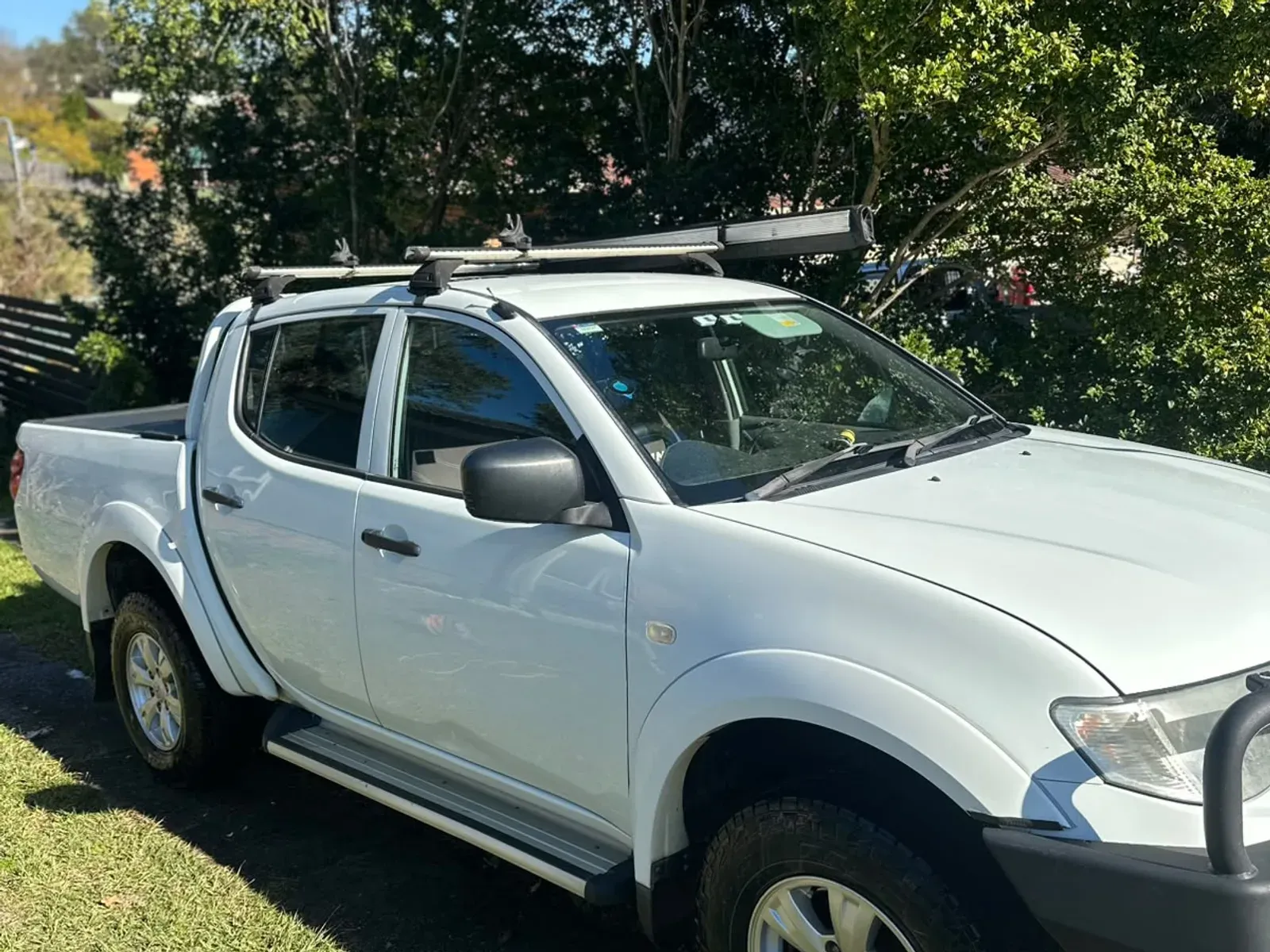 Mitsubishi Triton after a full detail in Grafton