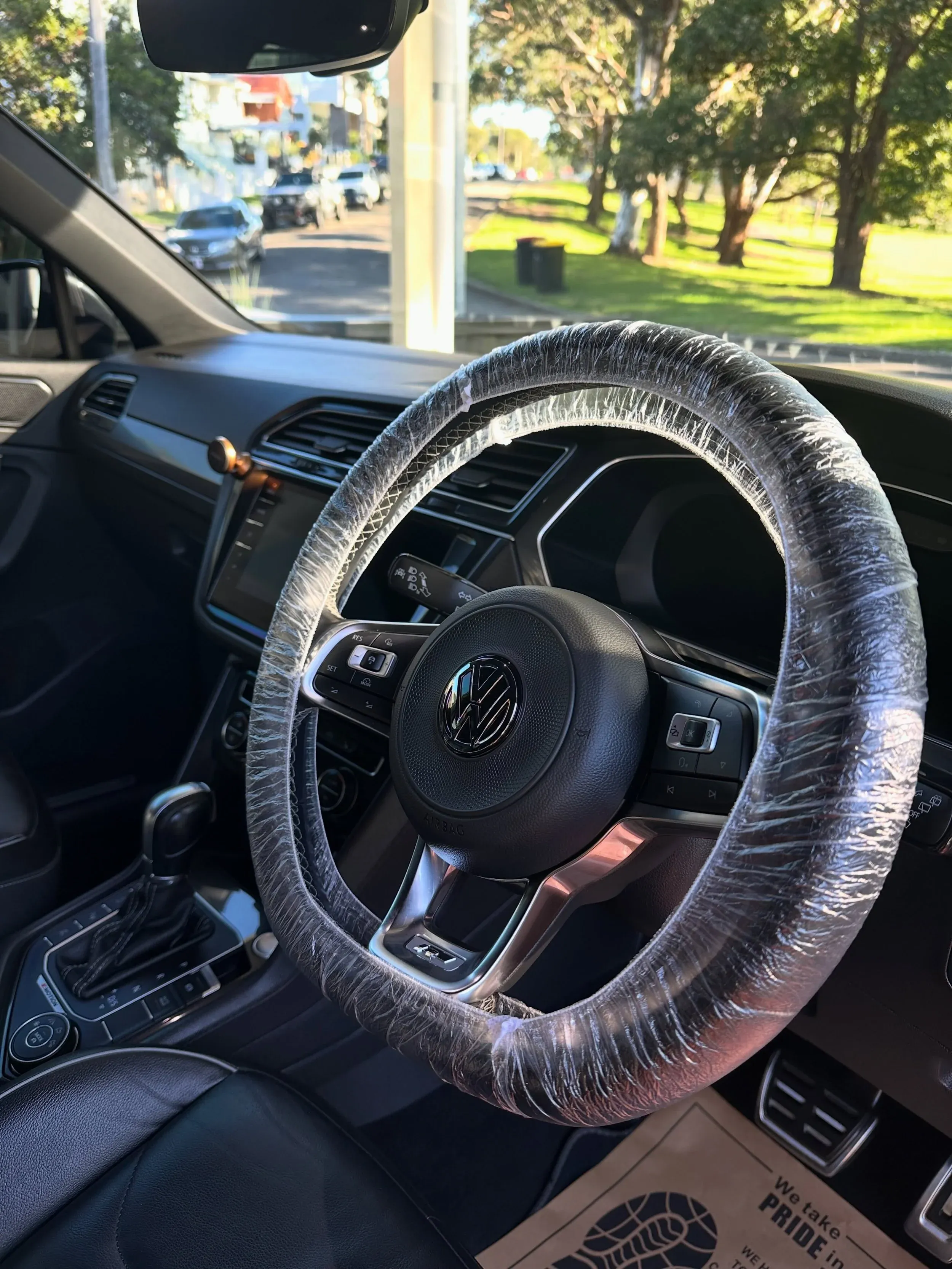 The difference between a car wash and a professional detail is everything you don&rsquo;t see.

Every vehicle we work on is treated with the same level of care we&rsquo;d expect for our own. From protective steering wheel covers to meticulous cleanin