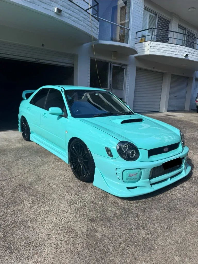 Subaru WRX paint correction and ceramic coating