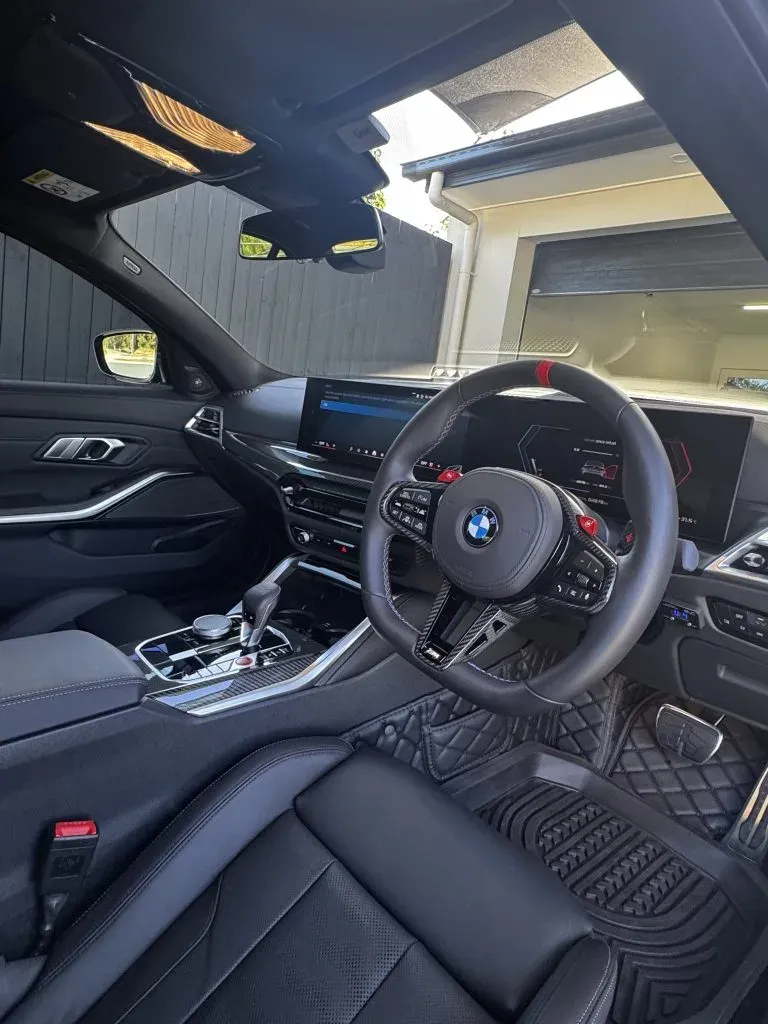 BMW interior detailed inside and out