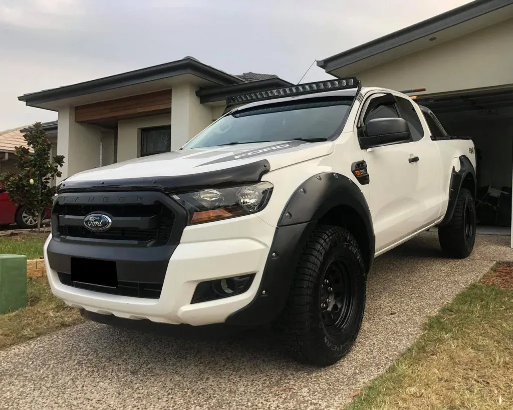 Ford Ranger with ceramic wheel coating