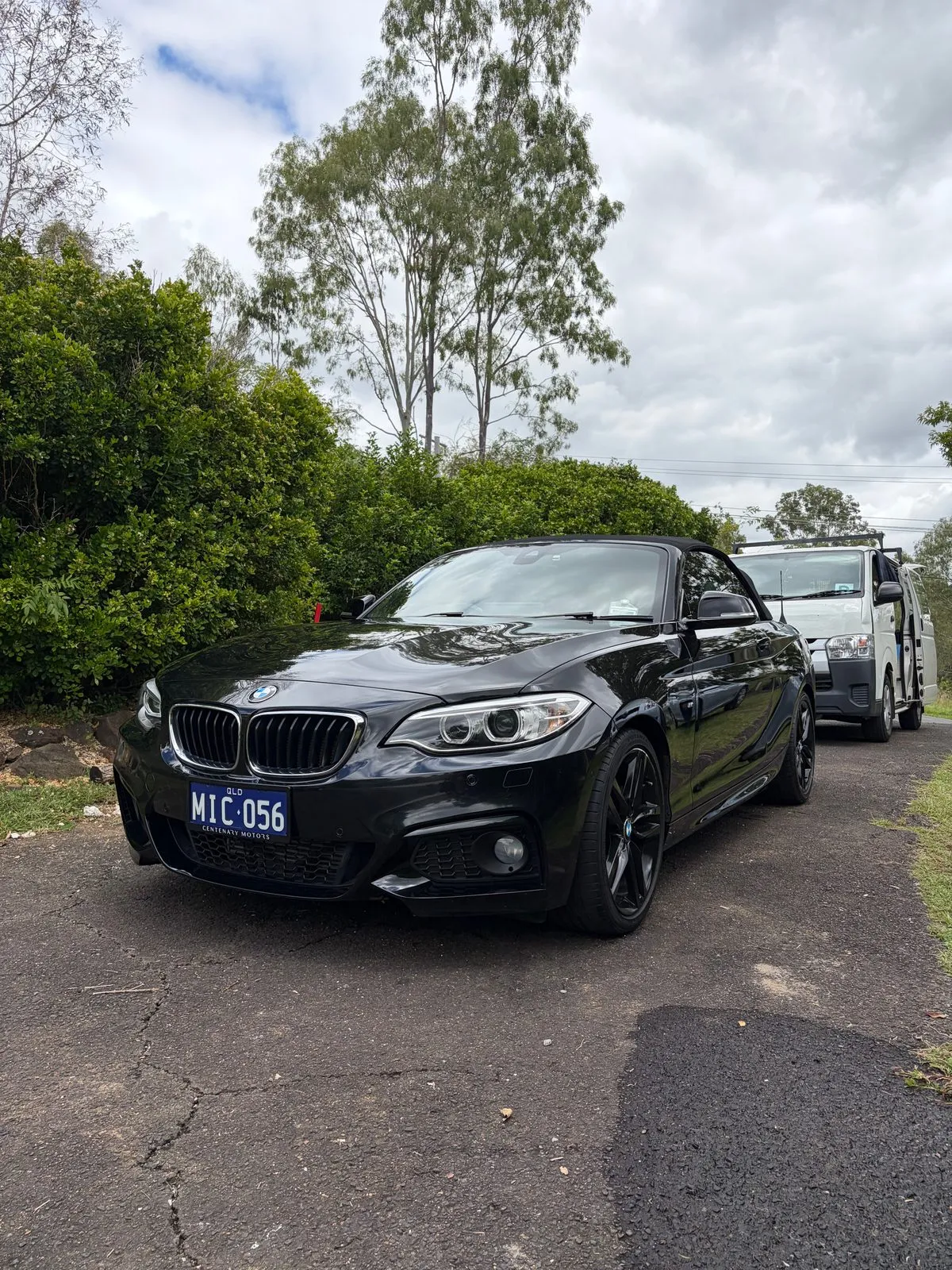 BMW 2 Series convertible detailed by Soaked Detailing, Beaudesert