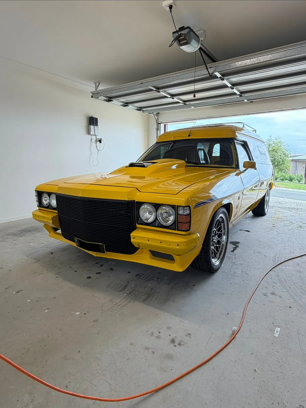 Classic Holden panel van detailed by Soaked Detailing, Beaudesert